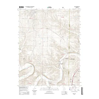 2015 Map of Dixon, 2015 Print