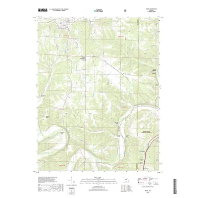 2017 Map of Dixon, 2017 Print