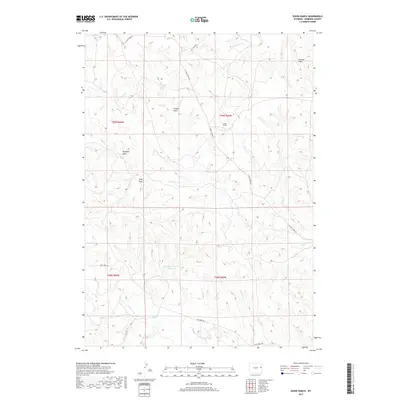 2017 Map of Dixon Ranch, 2017 Print