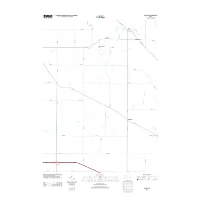 2013 Map of Dixon, 2013 Print