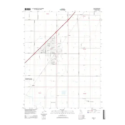 2015 Map of Dixon, 2015 Print