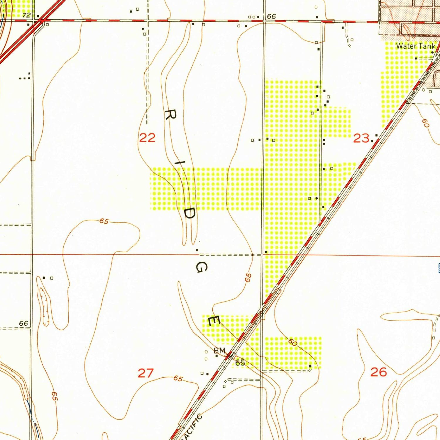 1952 Map of Dixon, CA — High-Res | Pastmaps