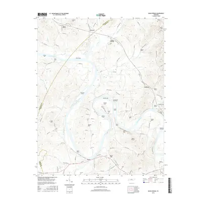 2016 Map of Dixon Springs, 2016 Print