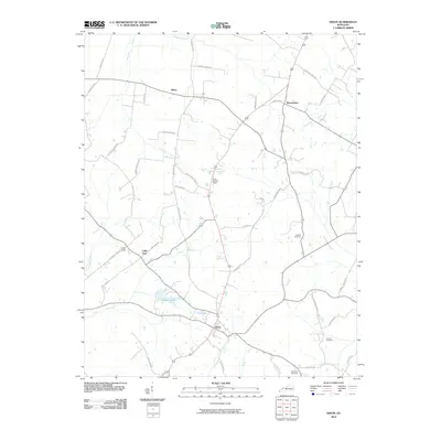 2010 Map of Dixon, 2010 Print