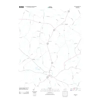 2013 Map of Dixon, 2013 Print