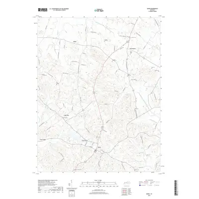 2019 Map of Dixon, 2019 Print