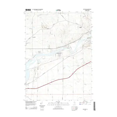 2015 Map of Dixon West, 2015 Print