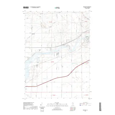 2018 Map of Dixon West, 2018 Print