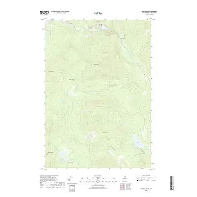 2018 Map of Dixville Notch, 2018 Print