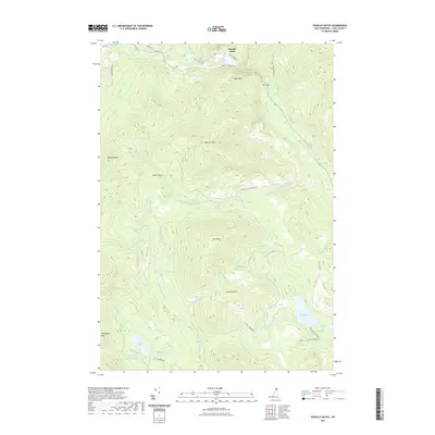 2021 Map of Dixville Notch, 2021 Print