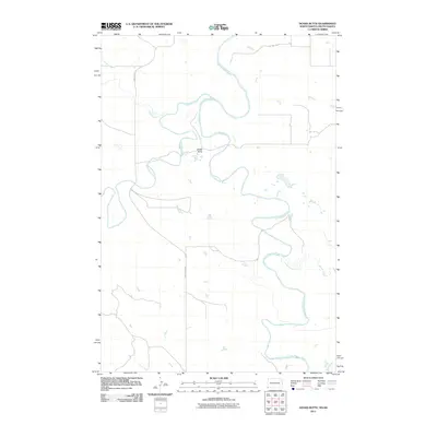 2011 Map of Doaks Butte, 2011 Print