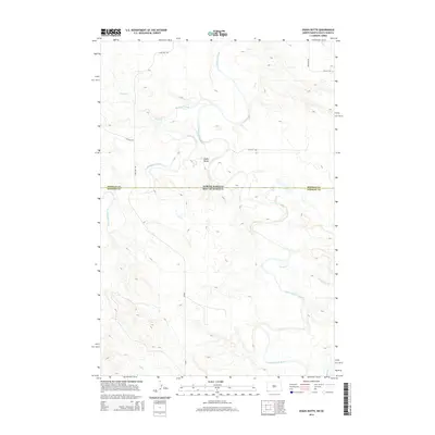 2014 Map of Doaks Butte, 2014 Print