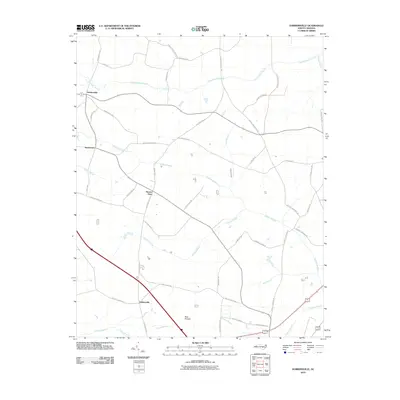 2010 Map of Dobbersville, 2010 Print