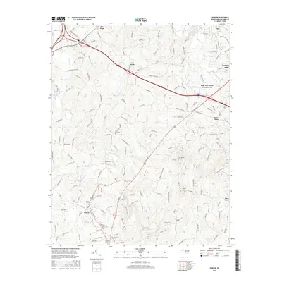 2016 Map of Dobson, 2016 Print