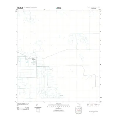 2012 Map of Doctors Hammock, 2012 Print
