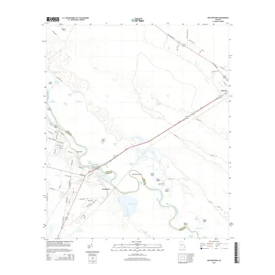 2014 Map of Doctortown, 2014 Print