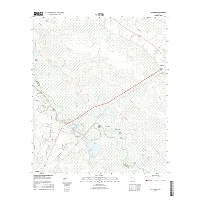 2017 Map of Doctortown, 2017 Print