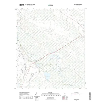2020 Map of Doctortown, 2020 Print