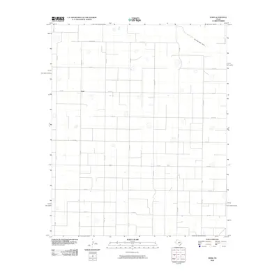 2010 Map of Dodd, 2010 Print