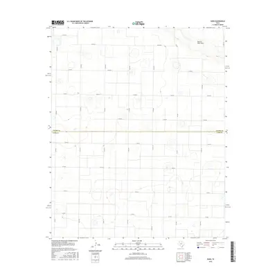 2016 Map of Dodd, 2016 Print