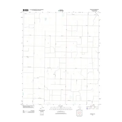 2012 Map of Dodd NE, 2012 Print