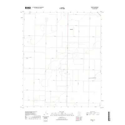 2019 Map of Dodd NE, 2019 Print