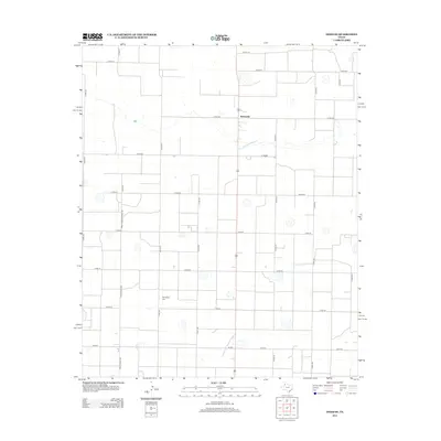 2012 Map of Dodd SE, 2012 Print