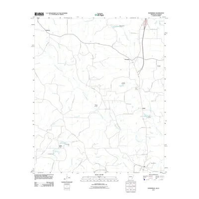 2011 Map of Doddridge, 2011 Print