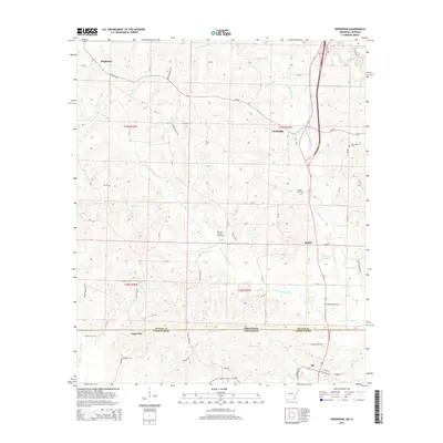2014 Map of Doddridge, 2014 Print