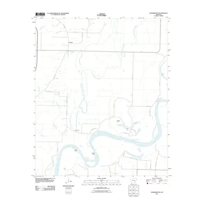 2011 Map of Doddridge NE, 2011 Print