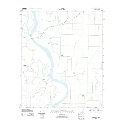 2011 Map of Doddridge SE, 2011 Print