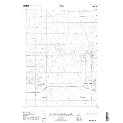 2019 Map of Dodge Center, 2019 Print