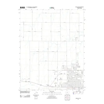 2012 Map of Dodge City, 2012 Print