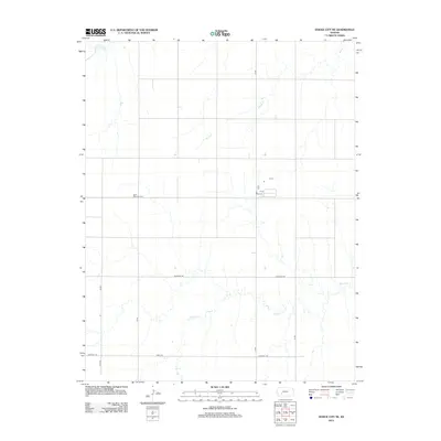 2012 Map of Dodge City NE, 2012 Print