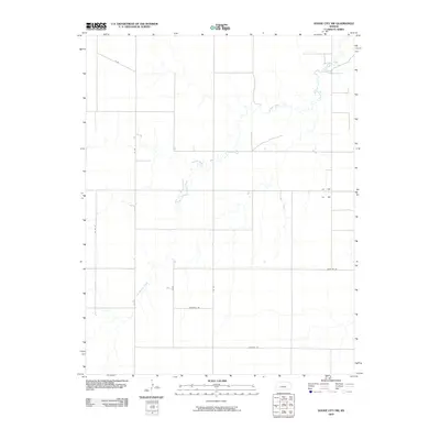 2009 Map of Dodge City NW, 2009 Print