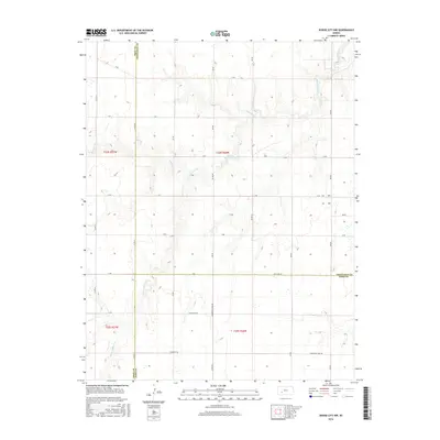 2016 Map of Dodge City NW, 2016 Print