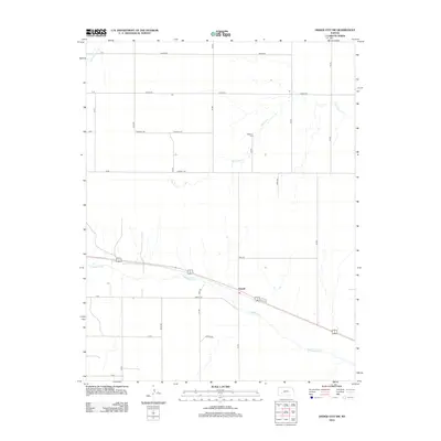 2012 Map of Dodge City SW, 2012 Print