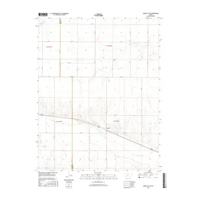2016 Map of Dodge City SW, 2016 Print
