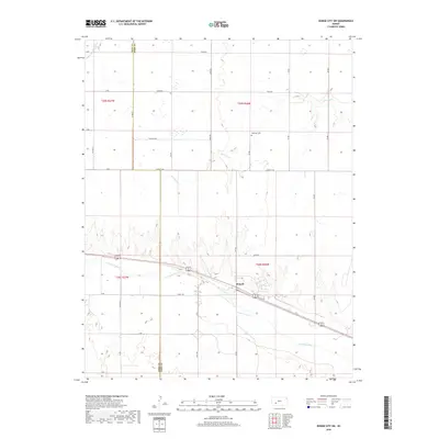 2018 Map of Dodge City SW, 2018 Print