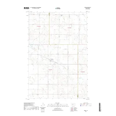 2018 Map of Dodge, 2018 Print