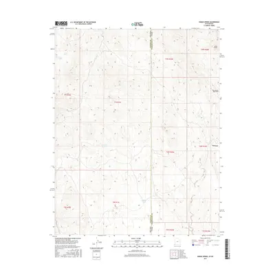 2017 Map of Dodge Spring, 2017 Print