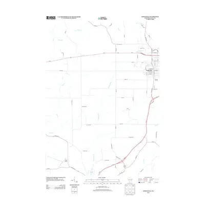 2013 Map of Dodgeville, 2013 Print