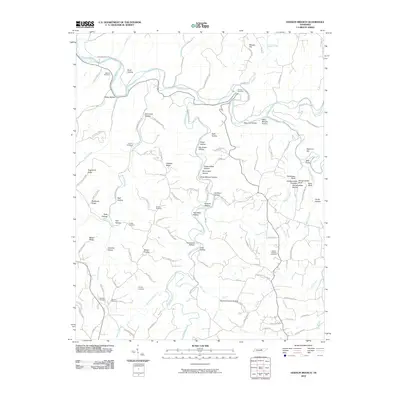 2010 Map of Dodson Branch, 2010 Print