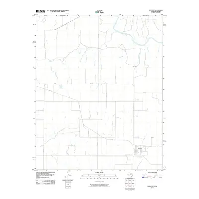 2010 Map of Dodson, 2010 Print