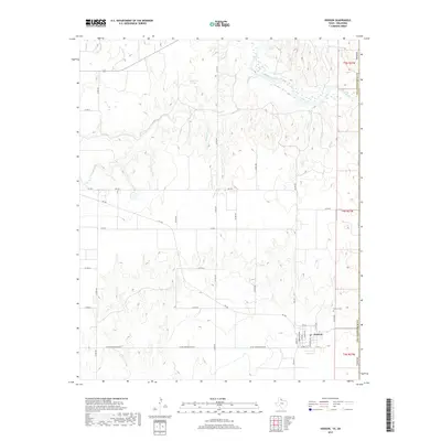 2019 Map of Dodson, 2019 Print