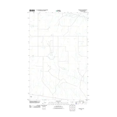 2011 Map of Dodson NE, 2011 Print