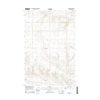 2014 Map of Dodson NE, 2014 Print