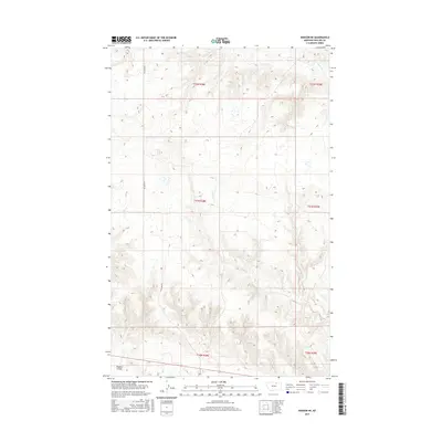 2017 Map of Dodson NE, 2017 Print