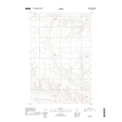 2020 Map of Dodson NE, 2020 Print