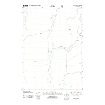 2011 Map of Dodson Pass, 2011 Print